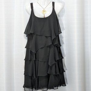 CALVIN KLEIN Women's Black Cocktail Dress Size 6